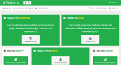 Desktop Screenshot of paidverts.com